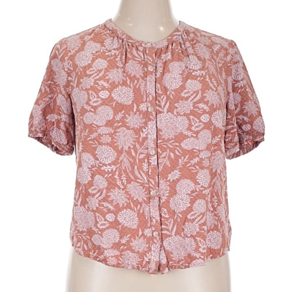 Universal Thread Pink Floral Blouse